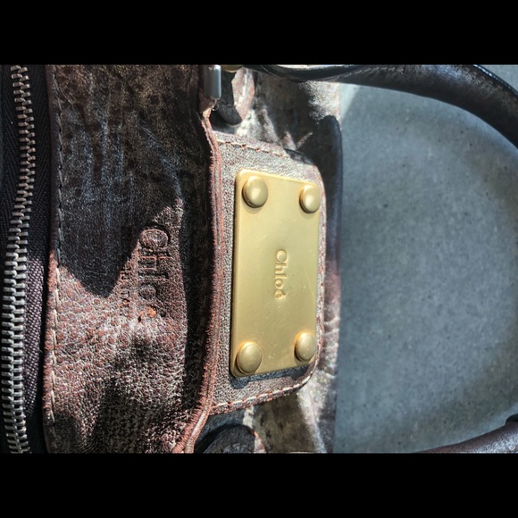 Chloe Paddington Light Pewter Metallic Medium